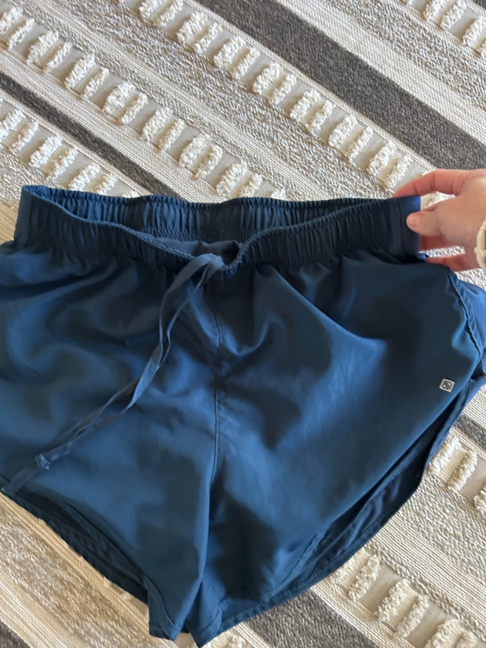 ANTONIO MELANI Navy Blue Athletic Skort and Lined Shorts Set - Picture 6 of 6